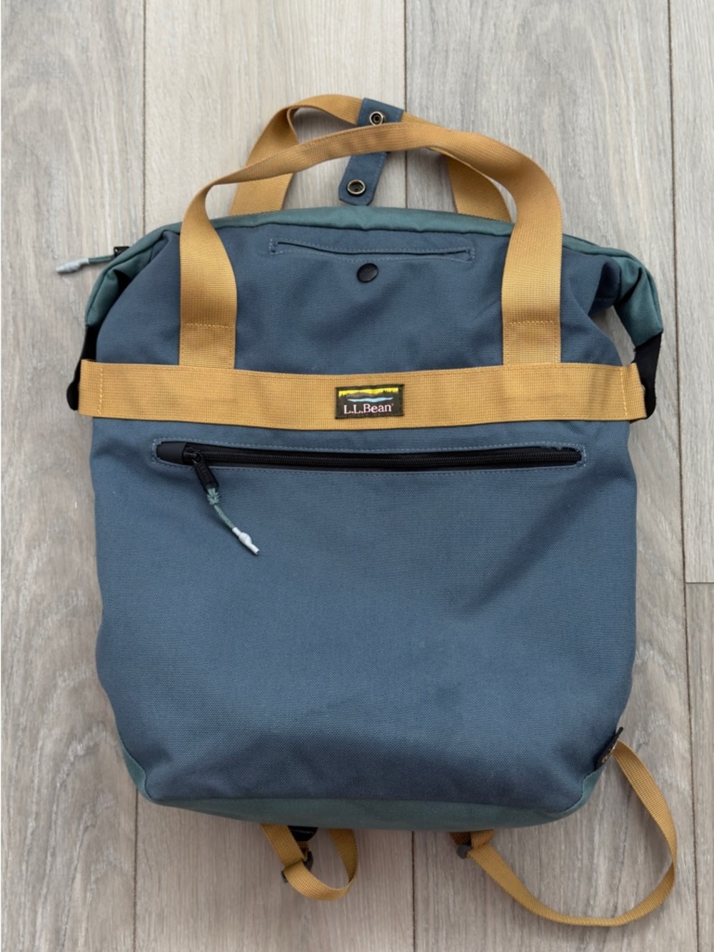 LL Bean Mountain Classic Cordura Backpack Hiking Laptop Travel Bag